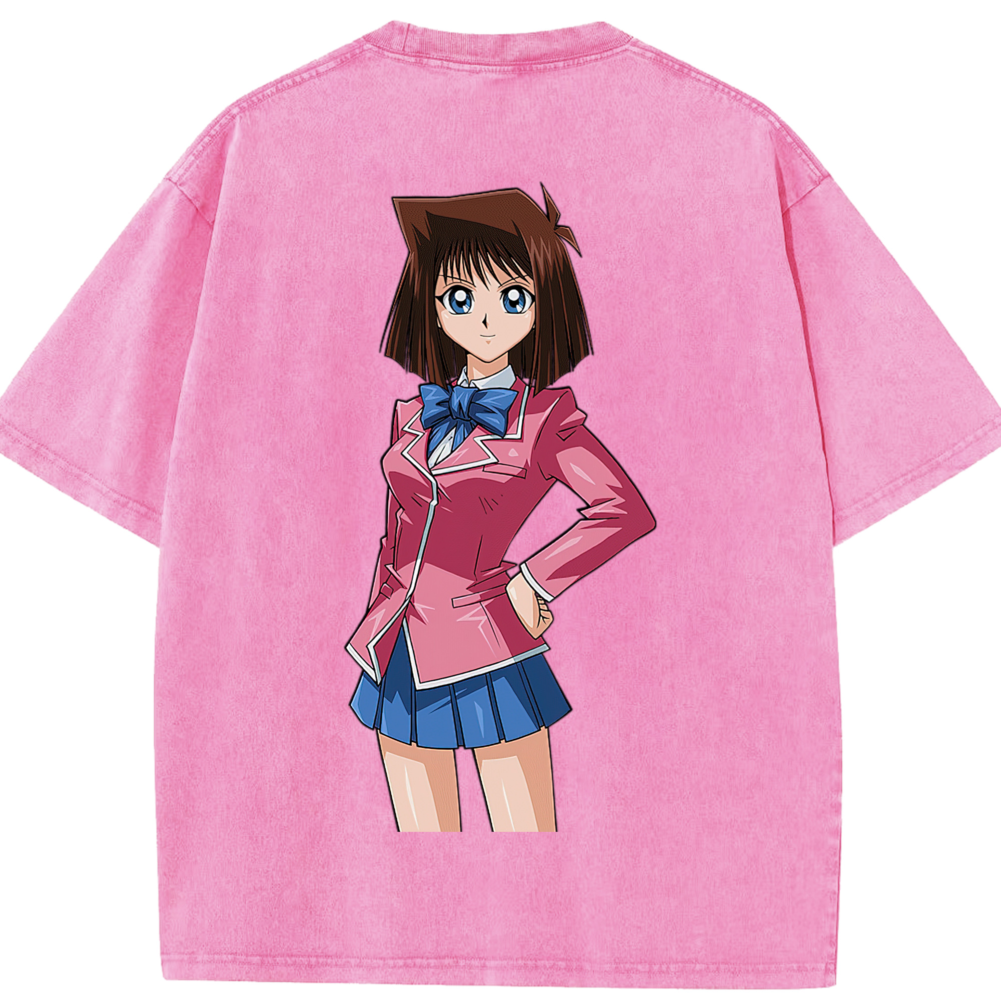 （画像用） 遊☆戯☆王 Yu-Gi-Oh! 綿100% ヴィンテージ風 半袖Tシャツ（背面プリント）